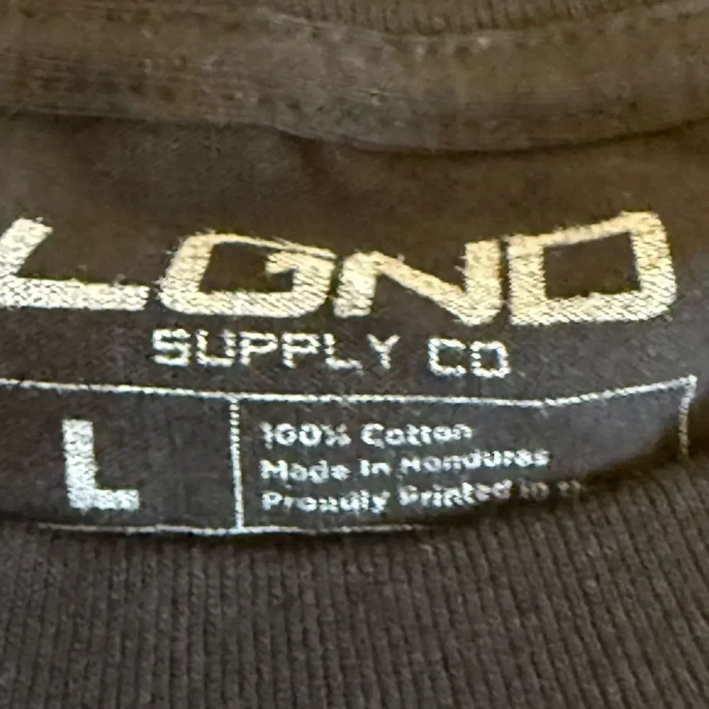 LGND Supply Co For Legends Only T-Shirt Black Large NWT